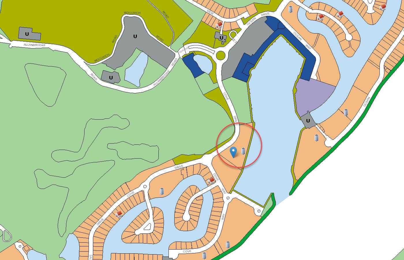 Marina Collection Condo URA Master Plan Map