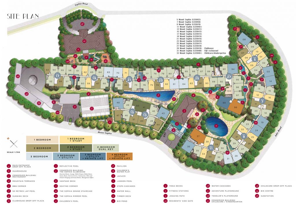 Sophia Hills Singapore New Launch Condo. D9 Rochor