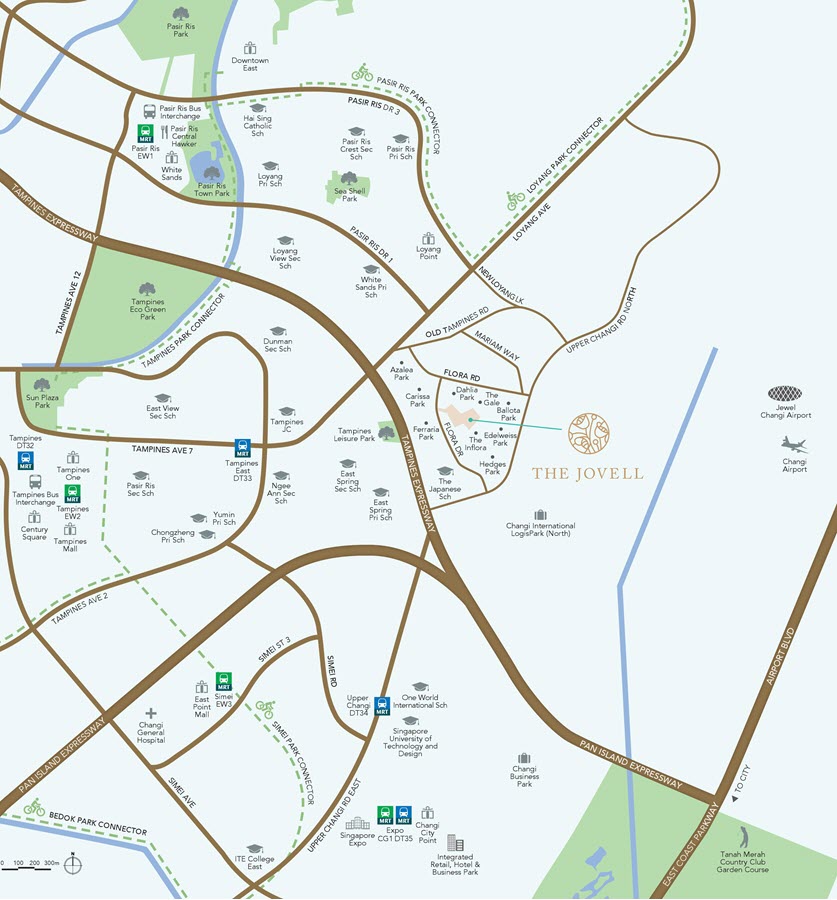The Jovell Condo Location Map