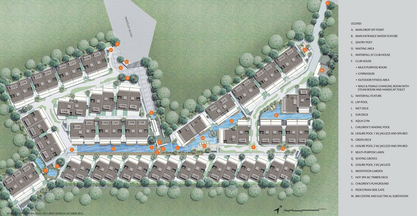 The Whitley Residences Site Plan