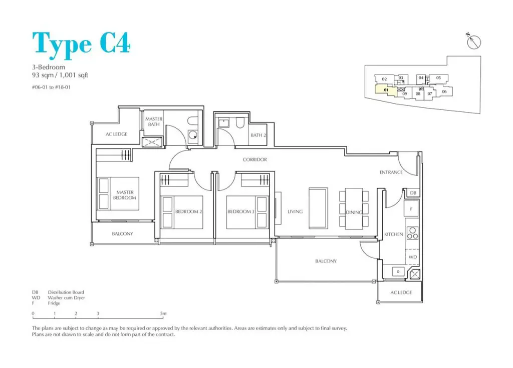 Jui-Residences-Condo-Floor-Plan-3-Bedroom-C4
