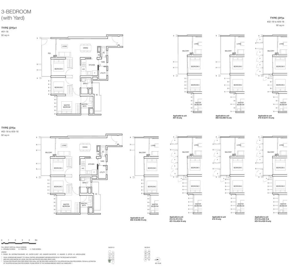 Midwood Condo Floor Plan 3 Bedroom Yard 3Ya 3Ya1