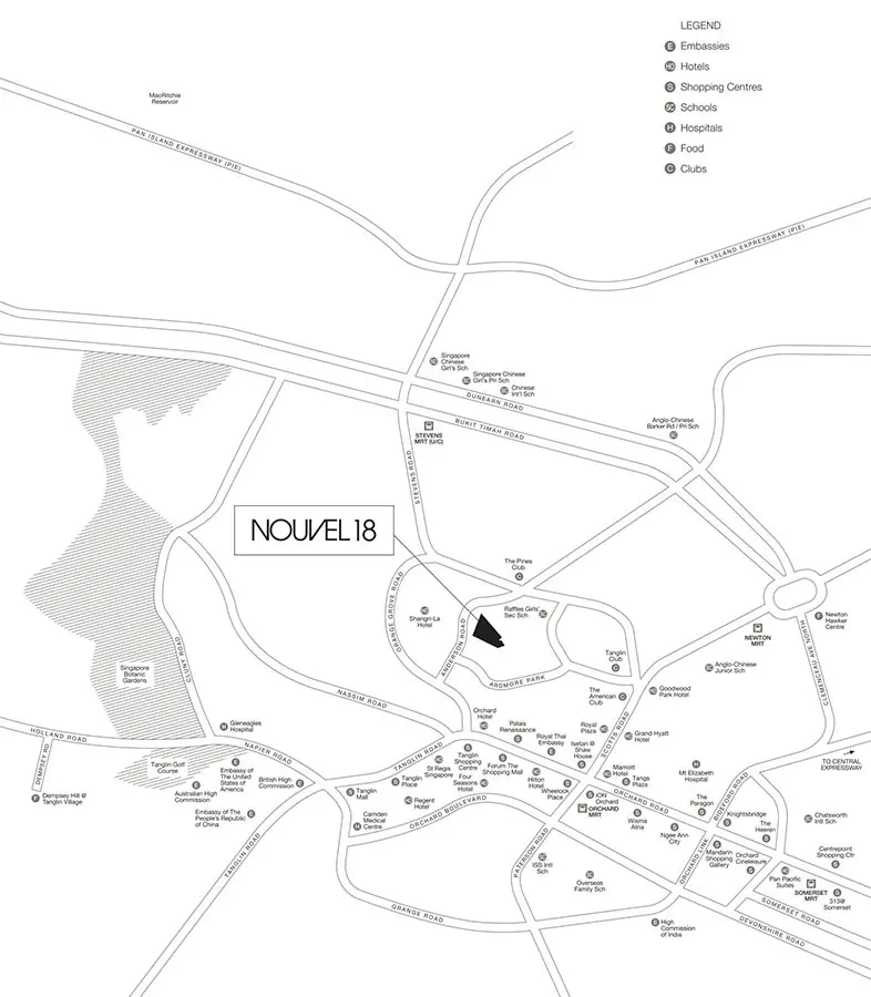 Nouvel-18-Condo-Location-Map