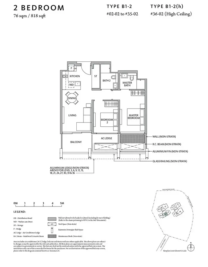 Riviere-Condo-Floor-Plan-Classic-2-Bedroom-B1-2