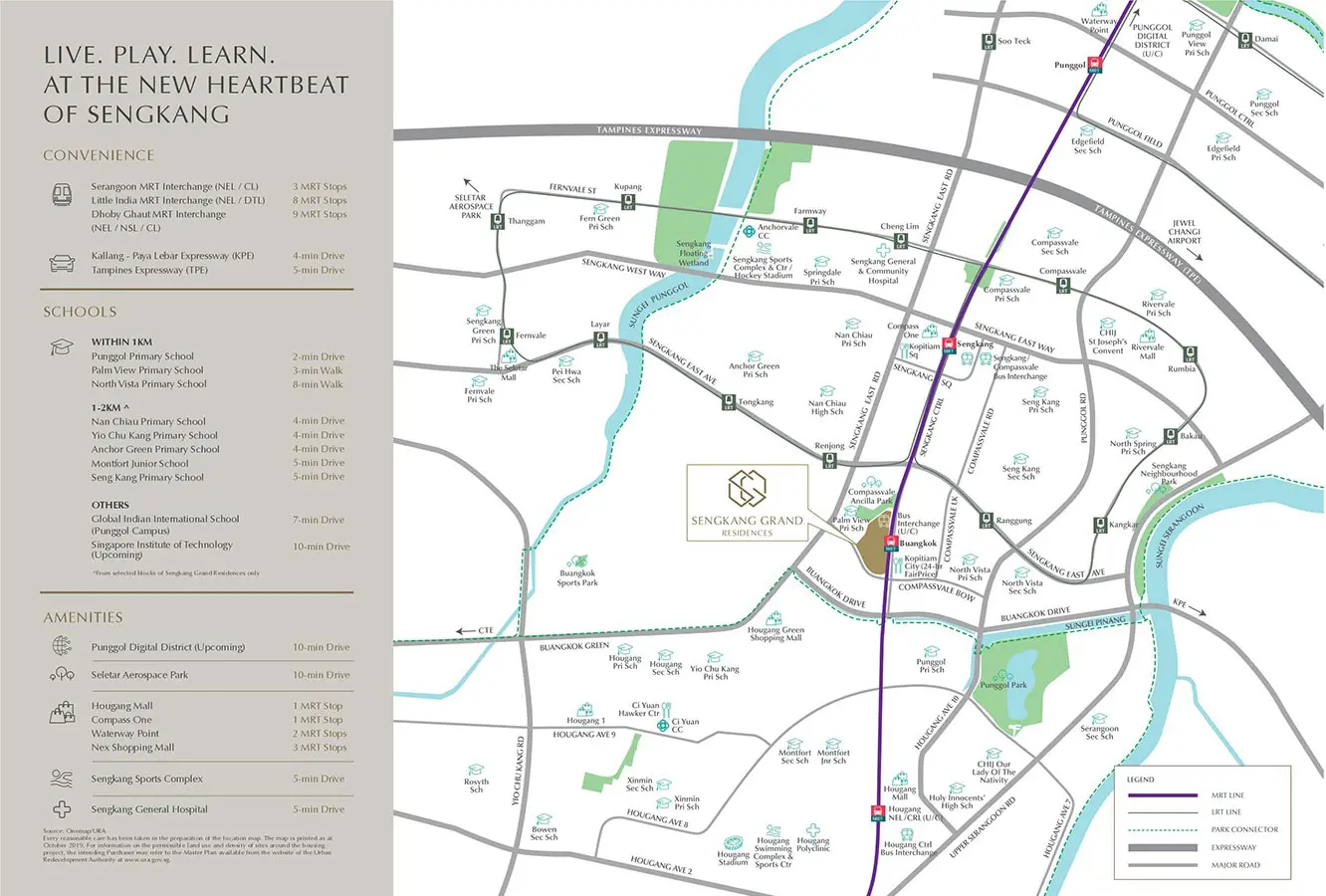 Sengkang-Grand-Residences-Condo-Location-Map