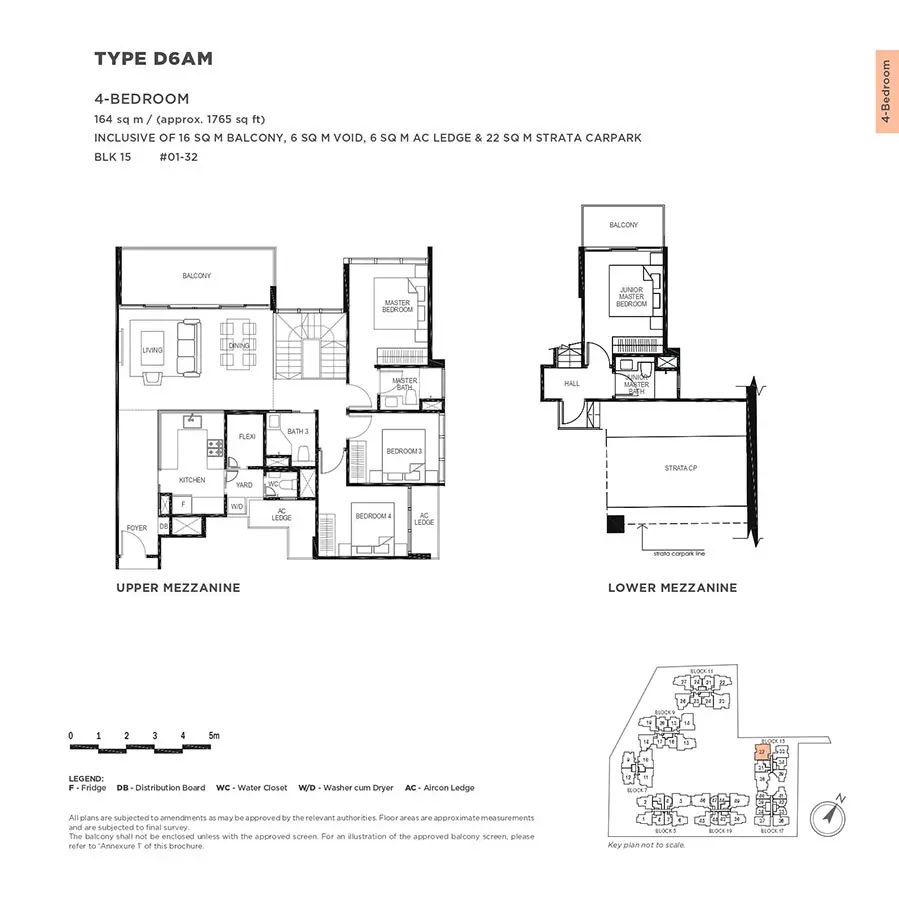The-Gazania-Condo-Floor-Plan-4-Bedroom-D6AM