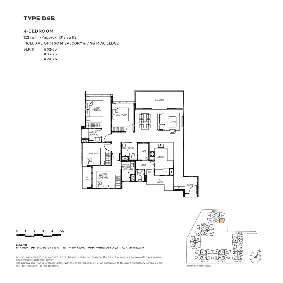 The-Gazania-Condo-Floor-Plan-4-Bedroom-D6B