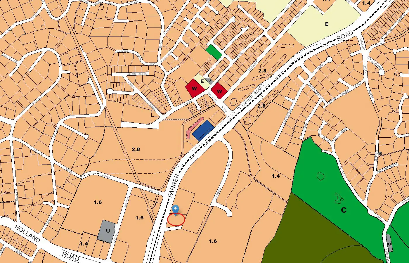 Wilshire-Residences-Condo-URA-Master-Plan-Map