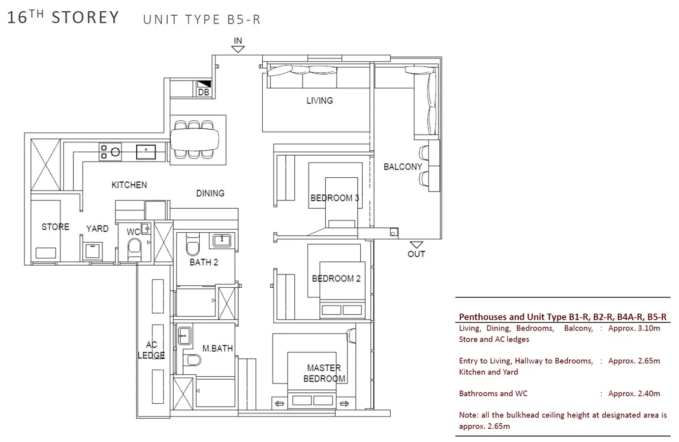 OLA - Show Unit - 3 Bedroom + 1 Premium B5-R