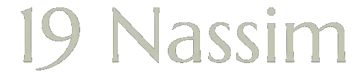 19 Nassim - Logo