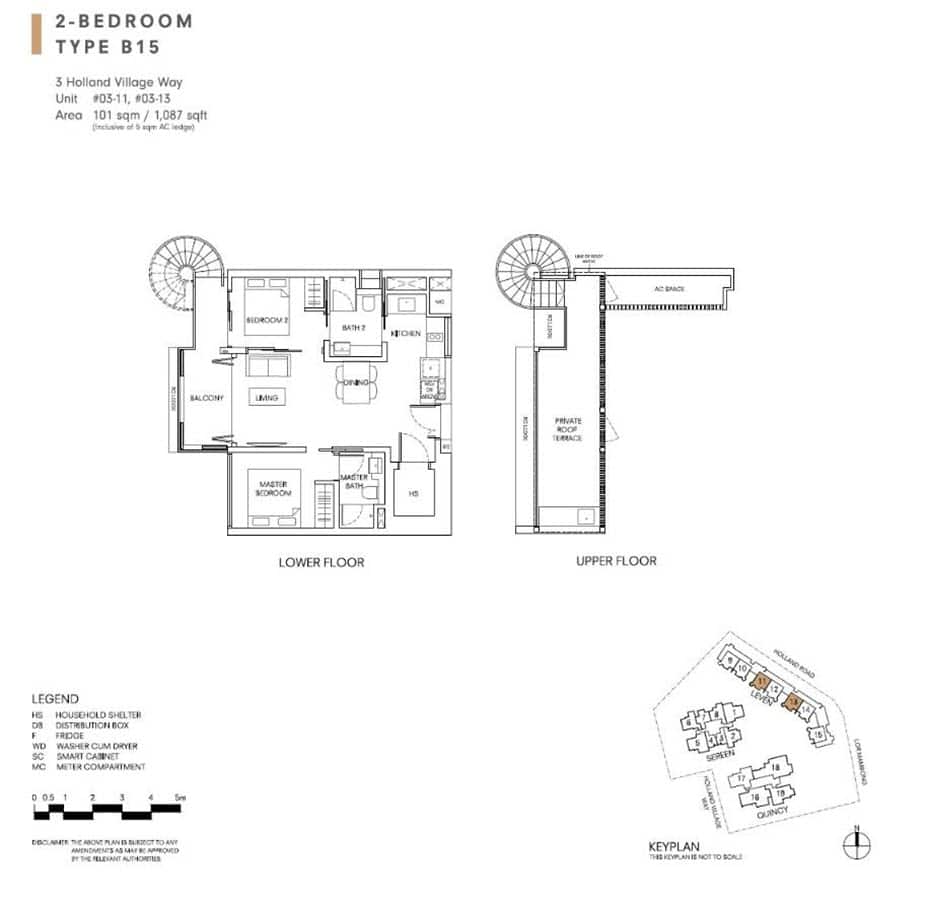 One Holland Village Residences Floor Plans Singapore Excellent Layout