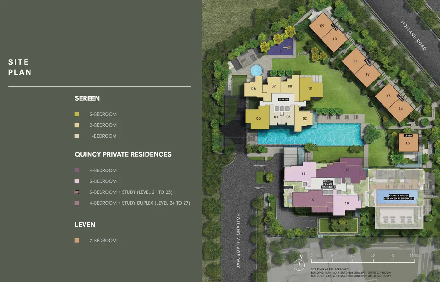 One Holland Village Residences - Site Plan