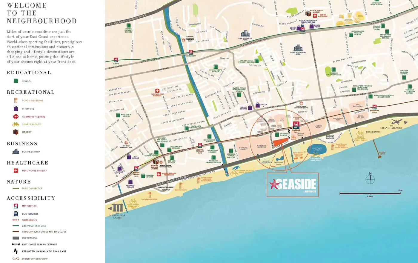 Seaside Residences - Location Map