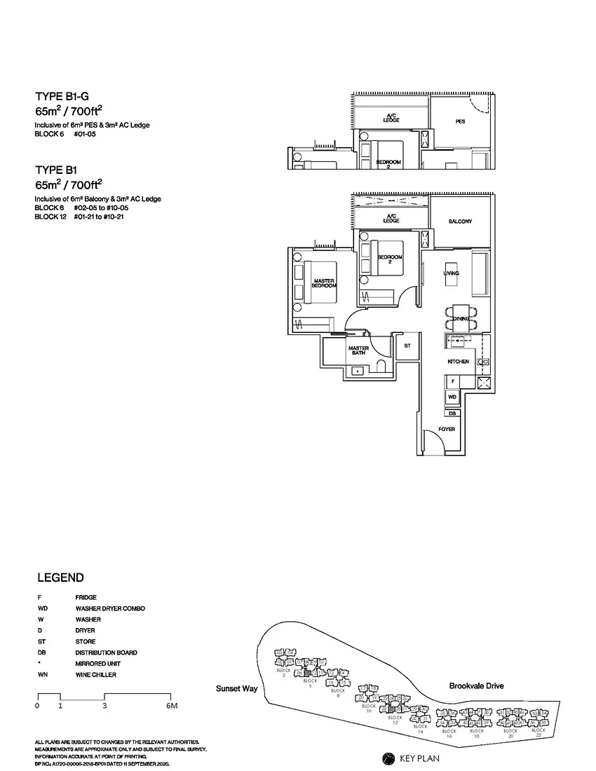 KI Residences at Brookvale Condo Floor Plan B1