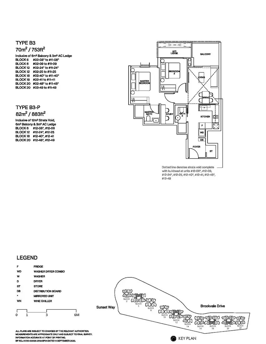 KI Residences at Brookvale Condo Floor Plan B3