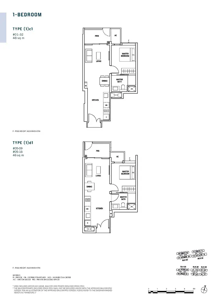 Penrose-Condo-Floor-Plan-1-Bedroom-c1-d1