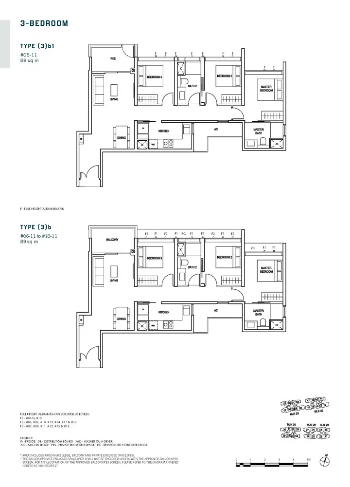 Penrose-Condo-Floor-Plan-3-Bedroom-b-b1