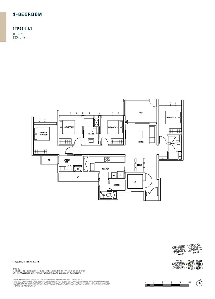 Penrose-Condo-Floor-Plan-4-Bedroom-4b1