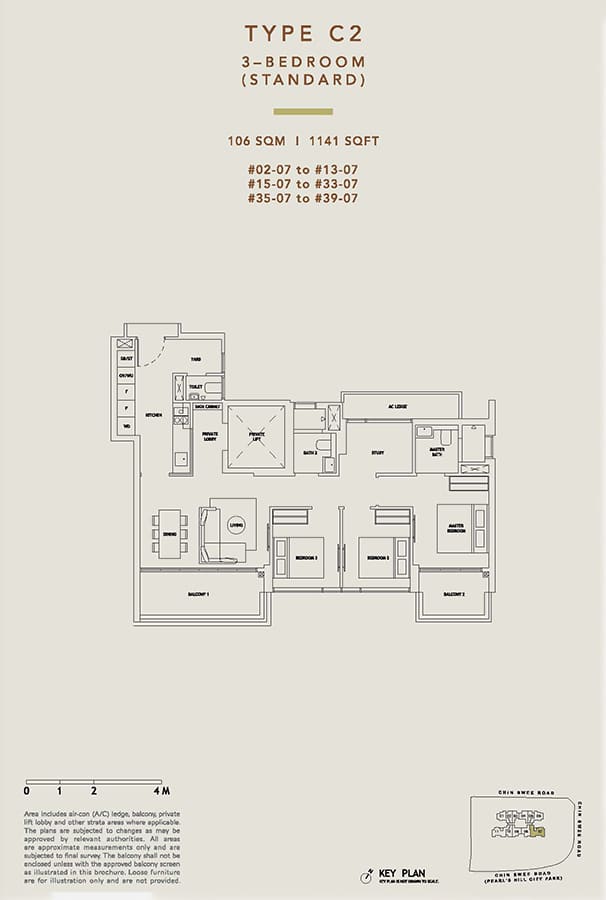 The Landmark Floor Plans Singapore Excellent Layout & Usable Space
