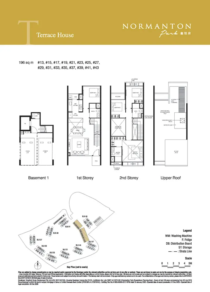 Normanton Park Condo Floor Plan - Terrace House 2