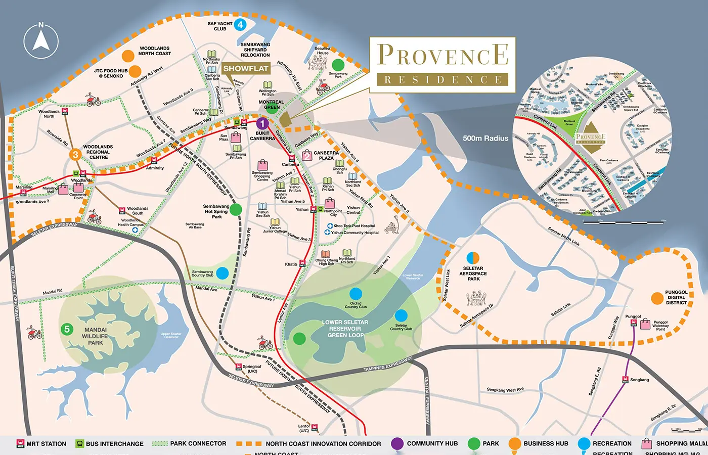 Provence Residence EC Location - Location Map