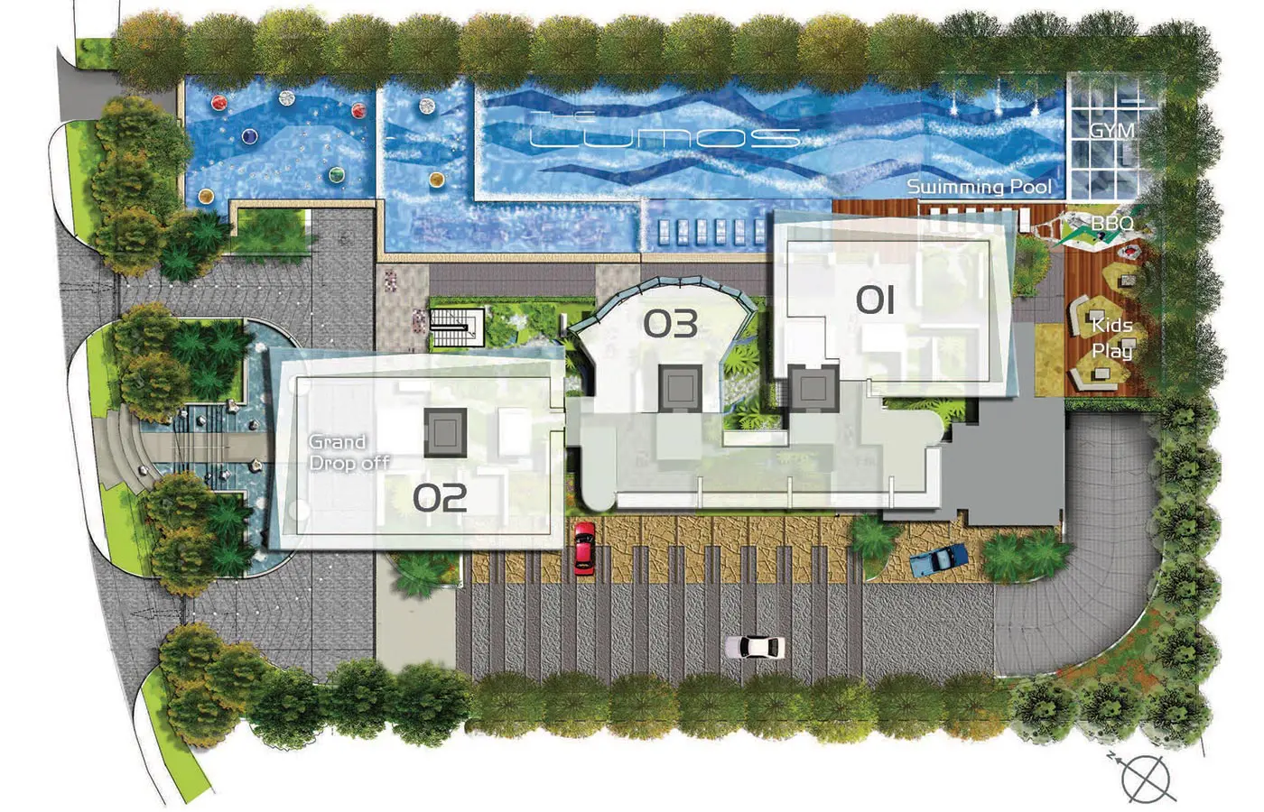 The Lumos Condo Facilities - Site Plan